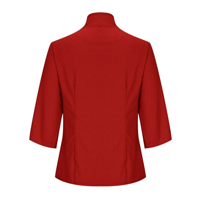 【未着用】ローヘンLOHEN DOUBLE BUTTON BLOUSE Women's Sleeveless Button Up Shirts for Work Casual Turn