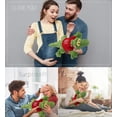 thumbnail image 3 of DolliBu I LOVE YOU Super Soft Large Green Alligator - Stuffed Green Alligator Animal with Red Shirt For Valentine, Anniversary, Romantic Date, Boyfriend, or Girlfriend Gift - 17 inches, 3 of 6