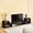 Black, variant on DRNANLIT Modular TV Stand with Open Storage, Free-Combination Media Console for Living Room, Wood