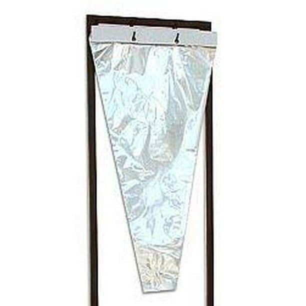 Fundas de celofán transparente A&A para ramo de flores, 100 unidades (9 x 14 x 9 cm)