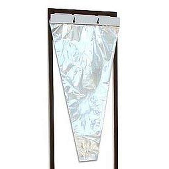 Fundas de celofán transparente A&A para ramo de flores, 100 unidades (9 x 14 x 9 cm)