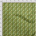 thumbnail image 4 of oneOone Cotton Flex Yellow Fabric Geometric Sewing Material Print Fabric By The Yard 40 Inch Wide, 4 of 4