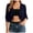 BU2, variant on Linfrsh Cardigan Women Shrug Chiffon Cardigans Open Front Short Sleeve Bolero for Evening Dressy 2026(Black,One Size)