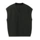 thumbnail image 1 of pstuiky Camiseta sin mangas para hombre, Camisola de color liso para hombre, fácil de combinar, con cuello sin mangas Chaleco de hombre xxl, 1 of 5