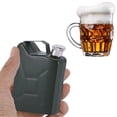 thumbnail image 1 of Flasque à la Mode pour Liqueur, 5 Oz en Acier Inoxydable Petite et Portable, 1 of 8