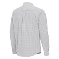 thumbnail image 3 of Men's Antigua Gray Kentucky Wildcats Ellis Woven Tri-Blend Long Sleeve Button-Down Shirt, 3 of 3