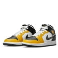 thumbnail image 3 of Big Kid's Jordan 1 Mid Yellow Ochre/Black-White (DQ8423 701) - 6.5, 3 of 8