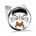 thumbnail image 1 of Colorful opera de Mascaras Art patron Anillo de compromiso de boda de amor ajustable Unbranded M, 1 of 3