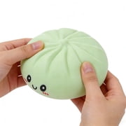 Giant Dumpling Squish-y, 3.9 Inch Jumbo Dumpling Stress Ball, Dumplings Squish-y Large Anxiety Relief Fidget Toy, Soft Squeeze Decompression Dough, Sensory Toys for Autism
