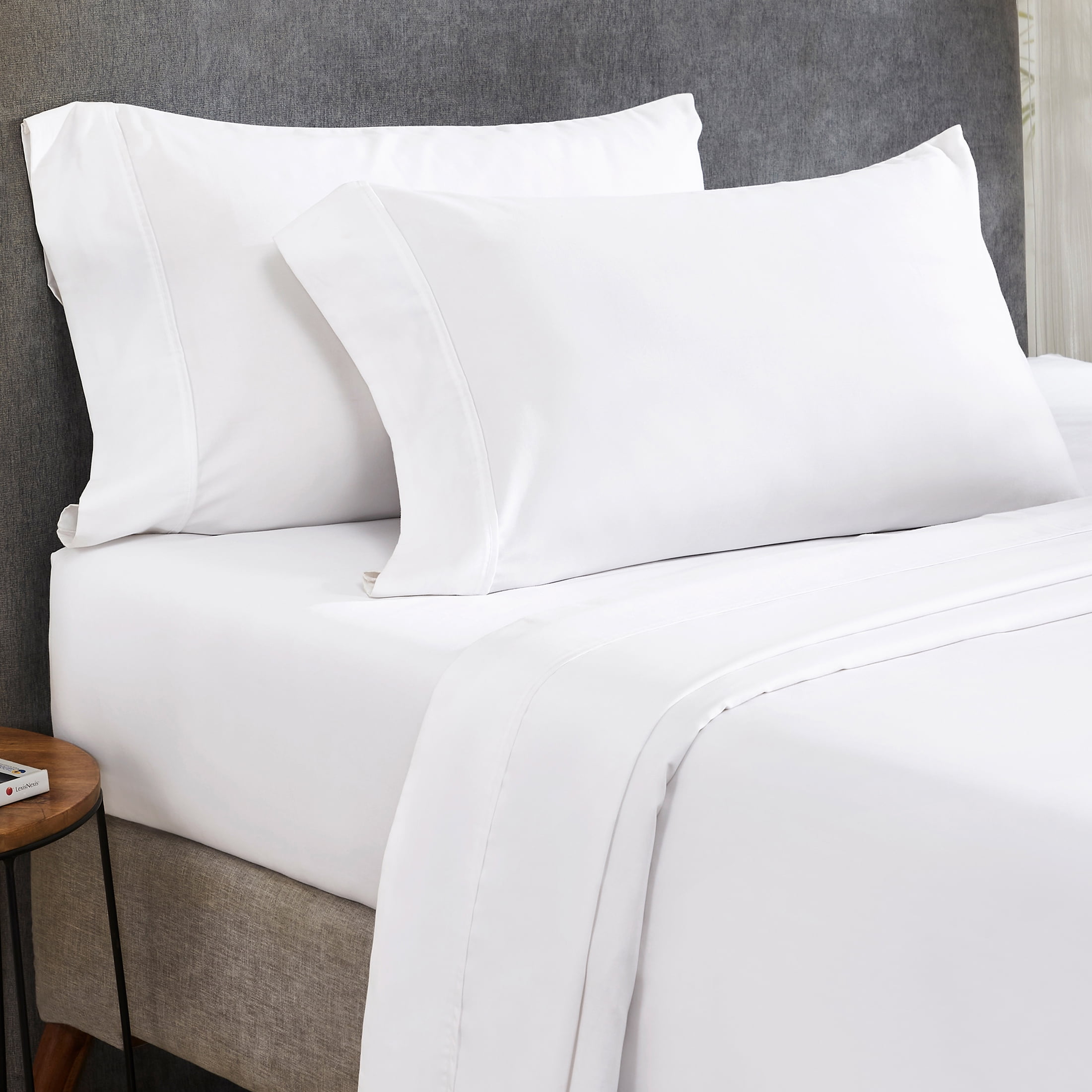 Details about   Sheet Set Queen Size 400 TC Cotton 4 PCs Light Blue Pillow Bed Sheet Deep Fitted 