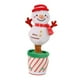 thumbnail image 5 of Juguete de peluche navideño, juguete interactivo para bailar con música para niñas y niños, muñeco eléctrico que repite lo que dices, juguete Muñeco de nieve, 5 of 8