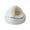 B, variant on Self-Warming Hooded Cat Bed Plush Cozy Pod, Calming Round Pet Bed for Indoor Cats and Small Dogs, Washable Semi-Enclosed Warm Cat Bed, 20 Inch Pet Bed