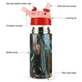 thumbnail image 3 of Descendants 2 Movie Kid's Insulated Water Bottle With Straw Vacuum Stainless Steel Cup Leak-Proof Toddler Thermoses Water Cup For Children, 3 of 8