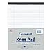 thumbnail image 2 of Roaring Spring Knee Pad College Ruled Extra Stiff Back Legal Writing Pad, 3 Hole Punched, 8.5 x 11.75" 100 Sheets, White, 2 of 4