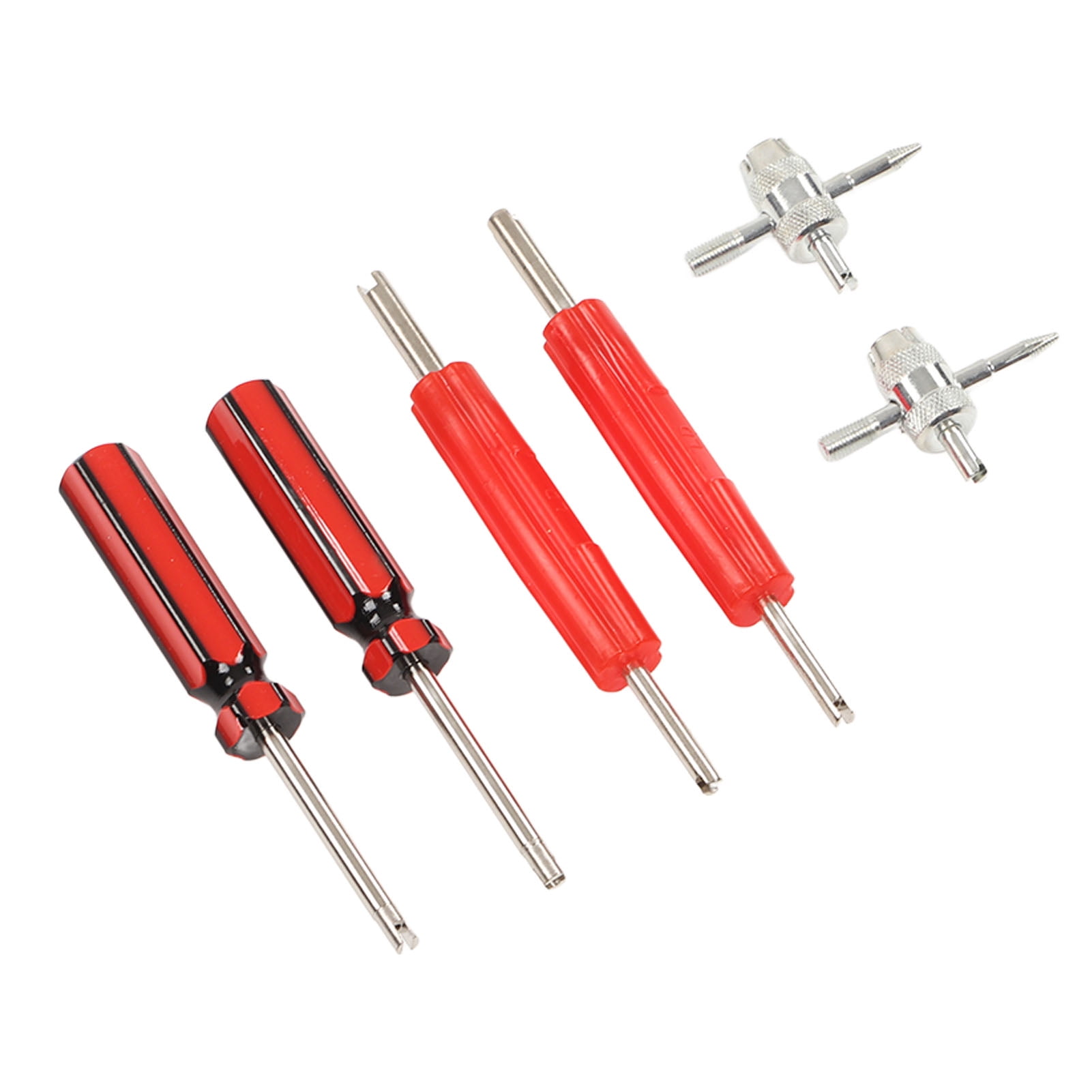 FAGINEY Tire Valve Stem Core Tool,Tire Valve Stem Repair Tool,6 Pcs