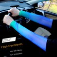 thumbnail image 3 of Manga de protección solar de verano para hombre, manga fina para las manos, para conducir al aire libre, protección UV, manga fina de seda helada para el brazo, 3 of 3