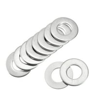 Uxcell 1/2" 316 Stainless Steel Flat Washer for Screw Bolt 25 Pack