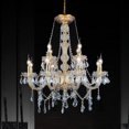 thumbnail image 3 of 12 Light Down Chandelier with Gold finish, 3 of 3