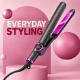 thumbnail image 7 of Hair Straightener and Curler 2 in 1, Twist Straightening Curling Iron with Adjustable Temp for All Hair Types, Instant Heating, 7 of 7