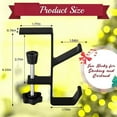 thumbnail image 6 of 2 in 1 Garland Hangers and Fireplace Stocking Holders，Mantel Hanger for Garland Hooks for Christmas Adjustable No Drill Mantle Hooks Stocking Hanger for Fireplace Xmas Holiday Home Party Decoration, 6 of 6