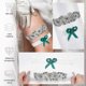 thumbnail image 3 of 2Pcs Lace Bridal Garter Rhinestone Wedding Bridal Garter Set Rhinestone Garter, 3 of 5
