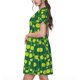 thumbnail image 2 of Disketp Tennis Balls para Vestido de Manga Corta para Mujeres, Vestidos de Verano para Mujeres, Casual y Holgado para la Playa, 2 of 6
