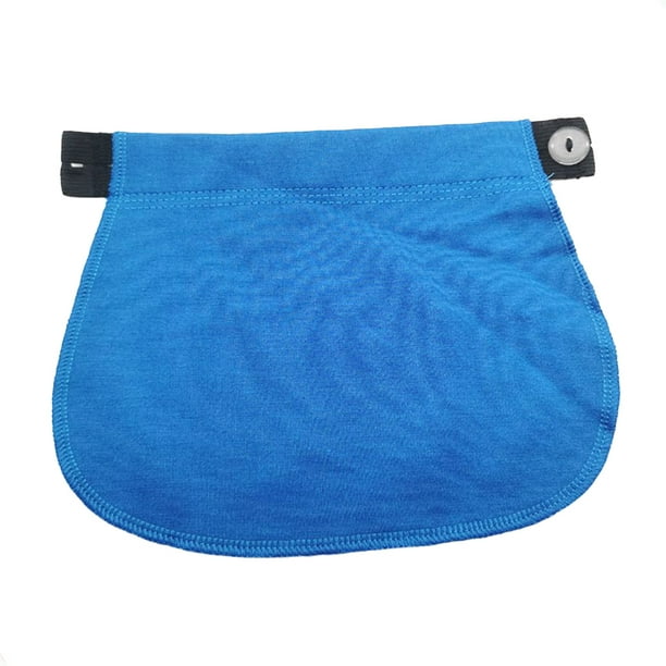 Billuyoard Extensor de camisa de hojas simples Instalación amplia Aplicación amplia Aspecto exquisito Jeans de estilo aleatorio de alto nivel Maternidad Tela de costura y artesanía Azul Billuyoard HA060157-07