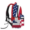 thumbnail image 3 of Easygdp USA Switzerland Mochila Ergonómica Versátil para Laptop - Múltiples Bolsillos, Correas Ajustables, Unisex para Escuela, Viajes y Actividades al Aire Libre-One Size, 3 of 5