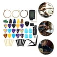 thumbnail image 4 of FELTECHELECTR 1 Set Guitar Strings Changing Kit with Tuner String Winder for Acoustic Electric Guitars Accessories 60Pcs, 4 of 8