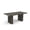 Gray, variant on 70.8" Modern Heavy Rectangle Dining Table for 4-8 People – Wood Kitchen Table with Storage & Fluted Legs-Nut-brown