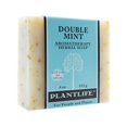 thumbnail image 1 of Jabón en barra Plantlife Double Mint - Jabón hidratante y calmante para tu piel - Hecho a mano con ingredientes a base de plantas - Hecho en California Barra de 4oz, 1 of 4