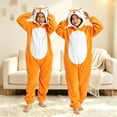 thumbnail image 2 of Ruyang Kids Hooded Jumpsuit Full Zip Long Sleeve Onesie Halloween Animal Theme Party Outfit for Girls 3-8 Years, 2 of 3