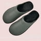 thumbnail image 2 of XIHAHA Zapatillas de felpa concisas, chanclas para hombre, mulas de piel, toboganes de interior de invierno, Zapatillas de casa peludas para hombre, zapatillas de cuero cálidas para hombre, 2 of 5