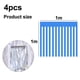 thumbnail image 2 of Cortinas con flecos de aluminio, 4 paquetes de 3,28 pies x 3,28 pies, cortinas metálicas brillantes, decoraciones para fiestas, fotomatón, decoraciones para fiestas, 2 of 5