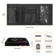 thumbnail image 6 of Chririnla Football Player Trifold Wallet with Polyester Material, Slim Lightweight Kids Wallet for Boys Travel and Outdoor Daily Use, 6 of 7