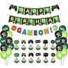Video Game Party Supplies Gaming Themed Gamer Controller Birthday Party Decorations for Boys, Birthday Banner, Balloons, Cake Cupcake Topper Birthday Decorations