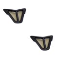 thumbnail image 3 of Decodeary Motos avant Carénage Prise d'Air Couverture R15 YZF pour V3 Or 15x15x3cm 2Set, 3 of 6