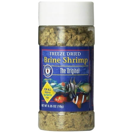 ASF71104 Freeze Dried Brine Shrimp for Fresh and Saltwater Fish, 10gm, Quality And Performance Driven Products For Your Pet By San Francisco Bay (Best Saltwater Fish Food)
