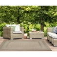 thumbnail image 3 of Liora Manne Orly Border Indoor Outdoor Area Rug Natural, 3 of 7