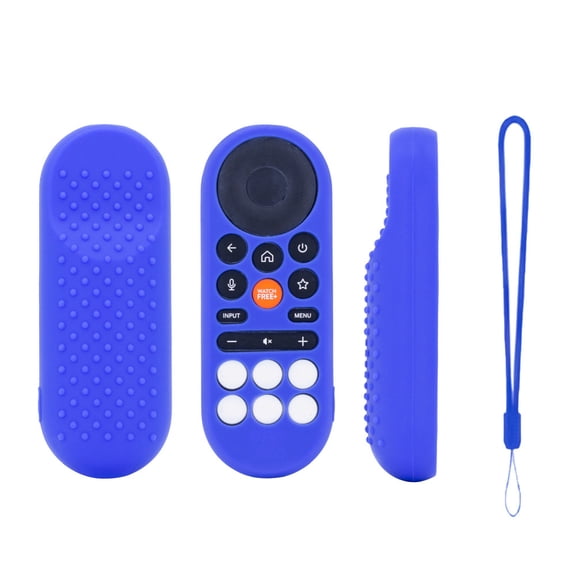 Silicone Remote Control Case for VIZIO XRT281, Luminous Glow-in-the-Dark Protective Cover with Hanging Rope, Anti-Slip Shockproof Dustproof Remote Controller Sleeve