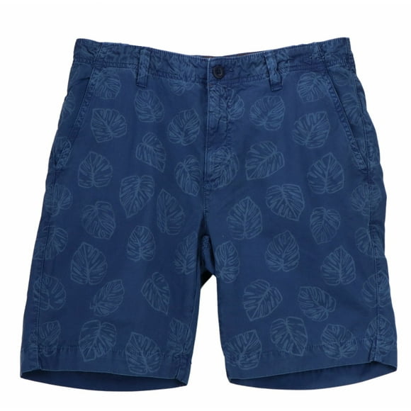 Hartford Alternative Classics Men's Dark Blue Bank Short - 34 Inches