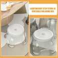 thumbnail image 3 of HINTRMENT Single Step Stool Load-bearing Plastic for Living Room 1Pcs, 3 of 8