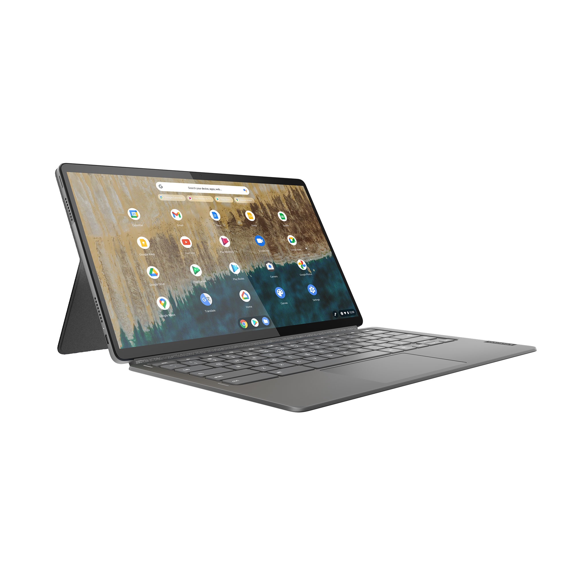 Lenovo Chromebook Duet 5 Laptop, 13.3" FHD  400 nits, Qualcomm Snapdragon SC7180, Qualcomm Adreno, 4GB, 256GB - image 3 of 6