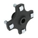 thumbnail image 5 of Placa De Brida Del Cubo De Rueda Trasera, Metal Negro 604112 Para Piezas De Automóvil, 5 of 7