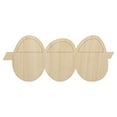 thumbnail image 1 of Egg Crate Doodle Wood Shape Unfinished Piece Cutout Craft DIY Projects - 6.25 Inch Size - 1/4 Inch Thick, 1 of 7