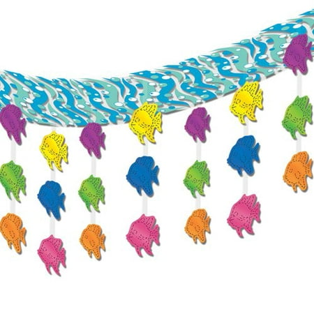 UPC 034689503347 product image for Beistle - 50334 - Tropical Fish Ceiling Decor - Pack of 6 | upcitemdb.com