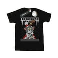 thumbnail image 1 of Tom And Jerry Boys Christmas Fair Isle T-Shirt, 1 of 5