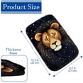 thumbnail image 4 of Leo Soft and Comfortable 12.5x8.2 Inch Furry Printed Car Armrest Cover Pad - Armrest Accessories, 4 of 6