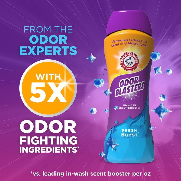 ARM & HAMMER Odor Blasters Fresh Burst Laundry Scent Booster, 24 ARM & HAMMER Odor Blasters Fresh Burst Laundry Scent Booster, 24