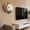 D, variant on Moon Lamp Alarm Clock Alarm Cloc K High End Wall Clock S Decorative Clo C K Wall Hanging For Living Room Bedroom Study And Dining Room Etc Clock